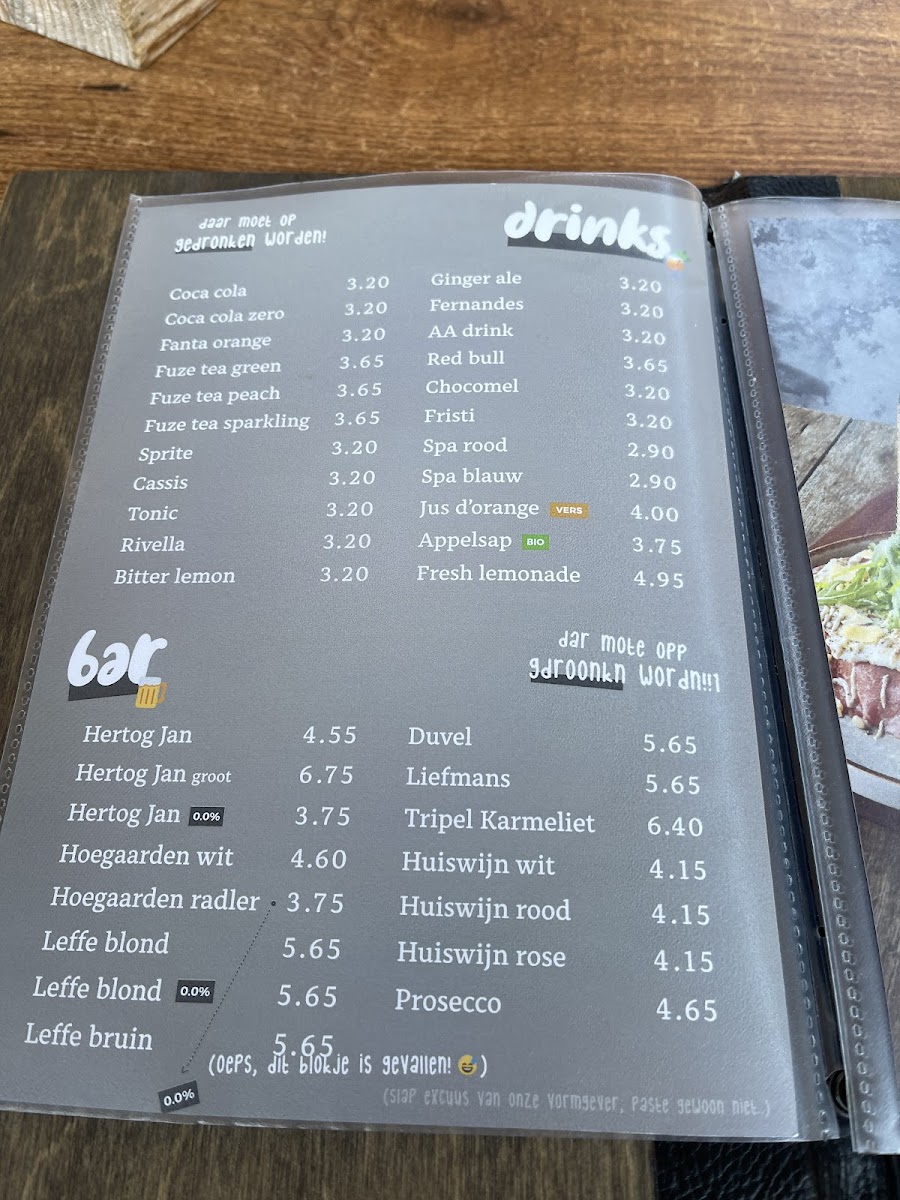 Menu Verhage Zierikzee-2