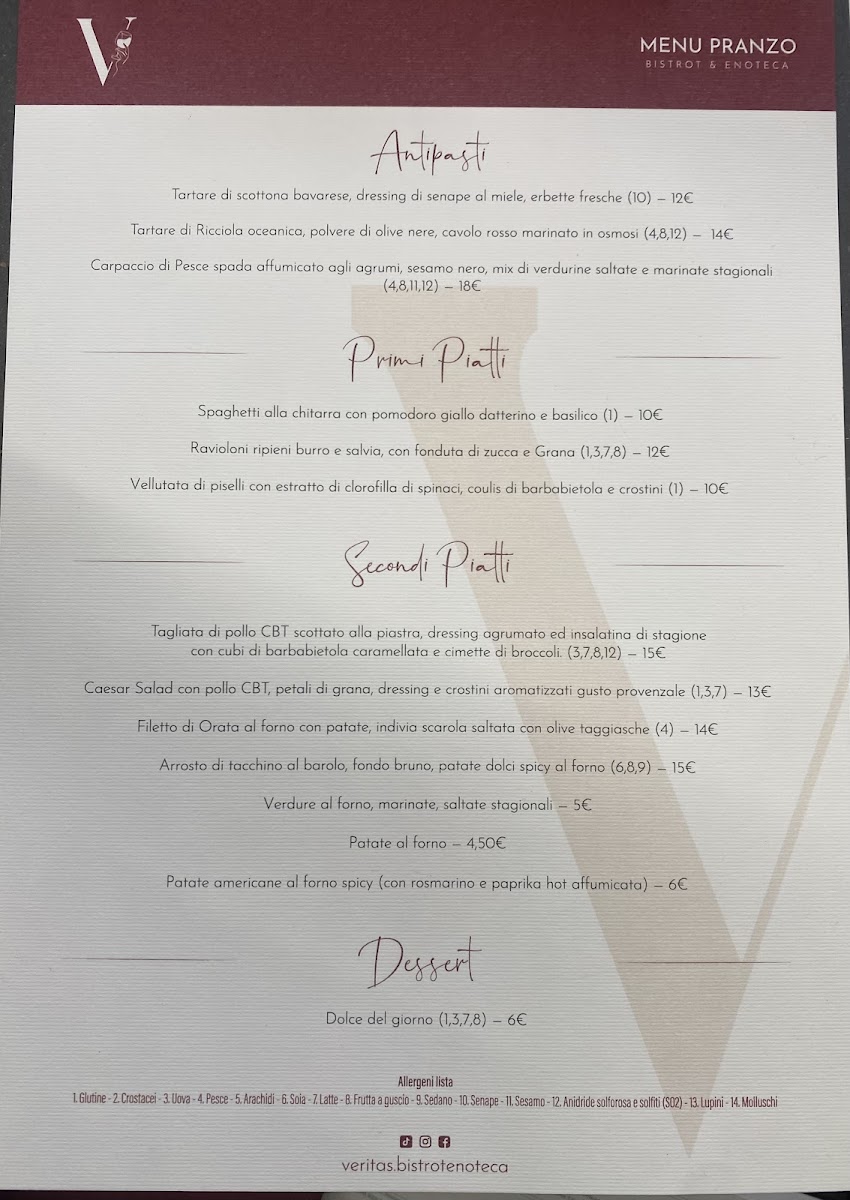 Menu Veritas Bistrot Enoteca-1