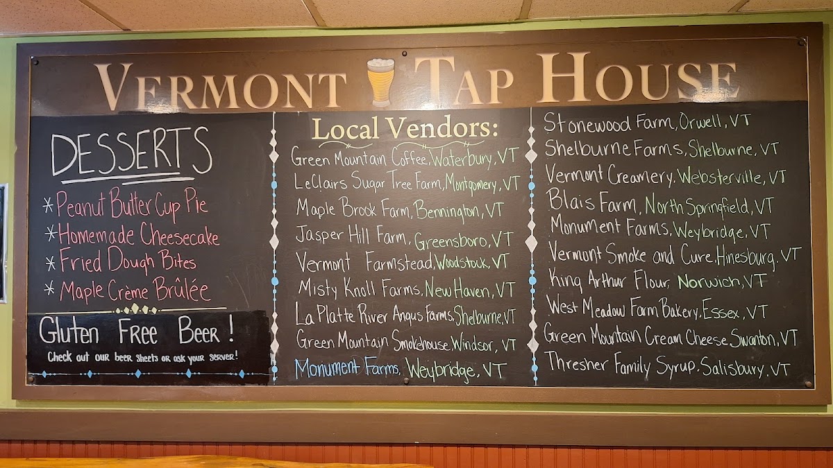 Menu Vermont Tap House-2