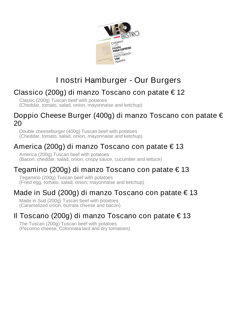 Menu Vero Bistro-6