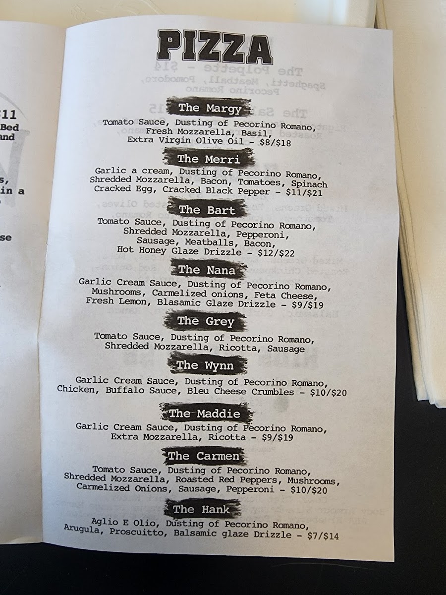 Menu Veronica's Pizzeria-6