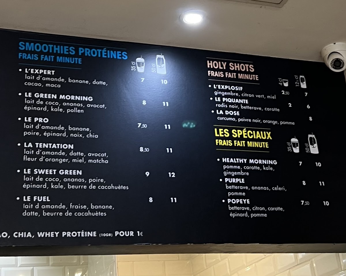 Menu Vertus Le Bar À Jus-4