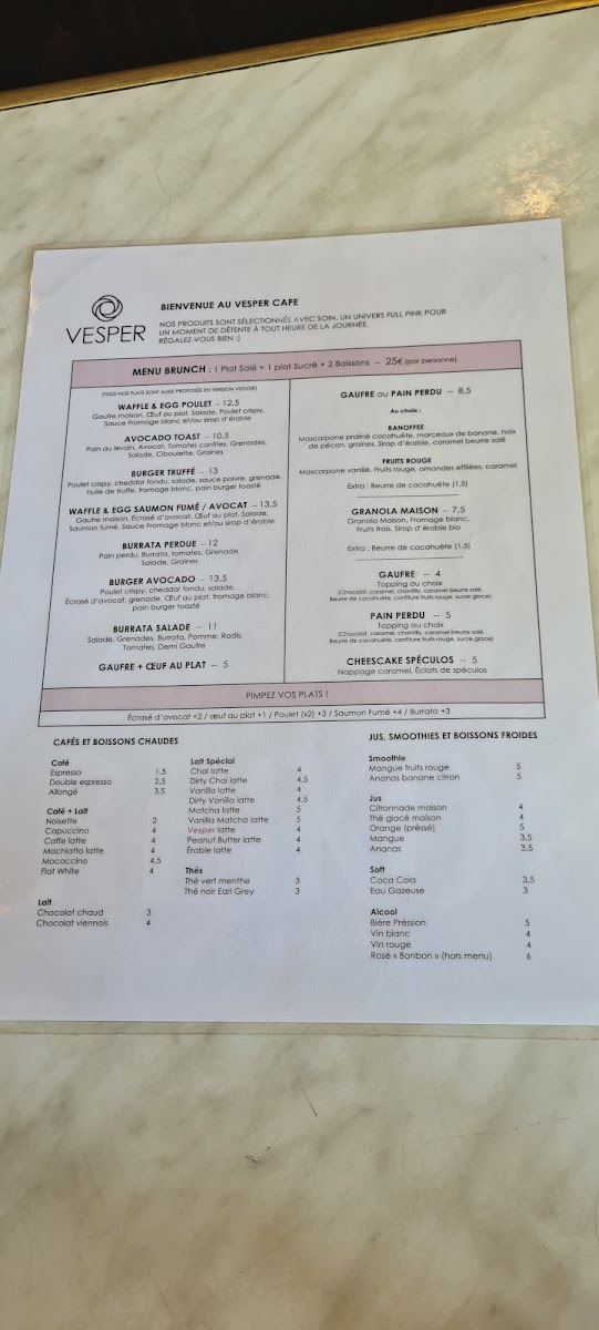 Menu Vesper Café-6