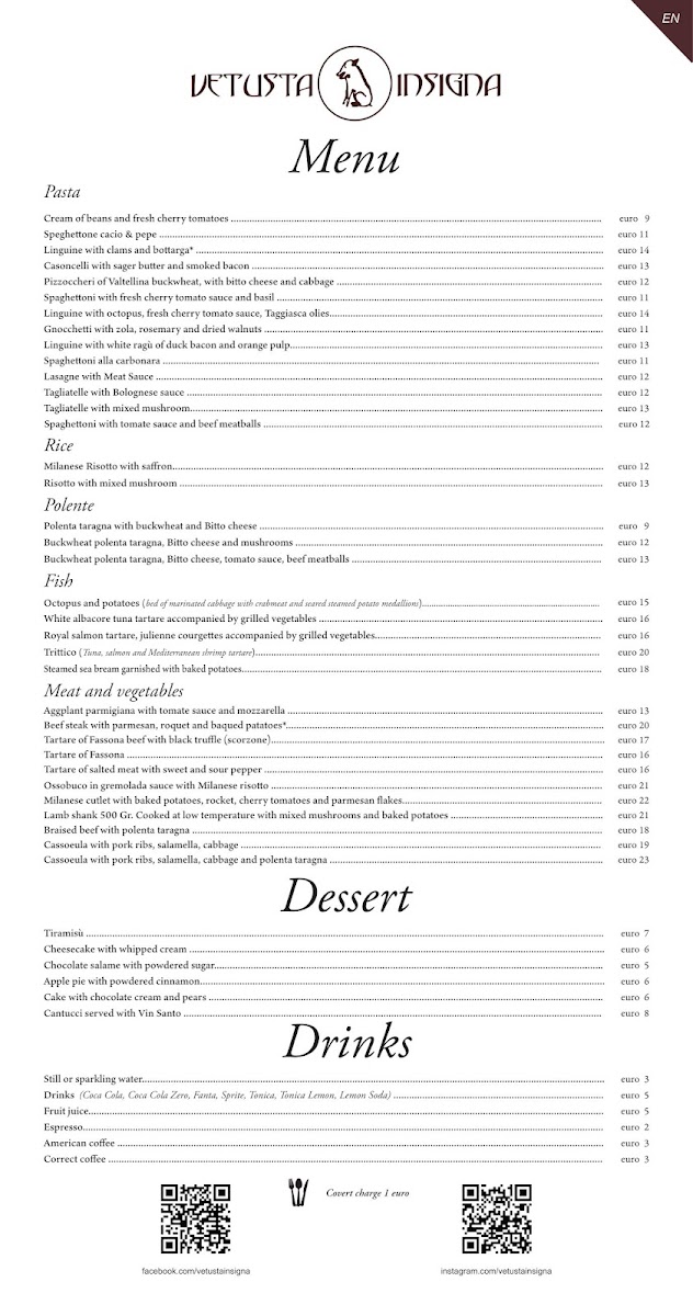 Menu Vetusta Insigna-2