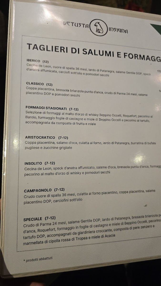 Menu Vetusta Insigna-3