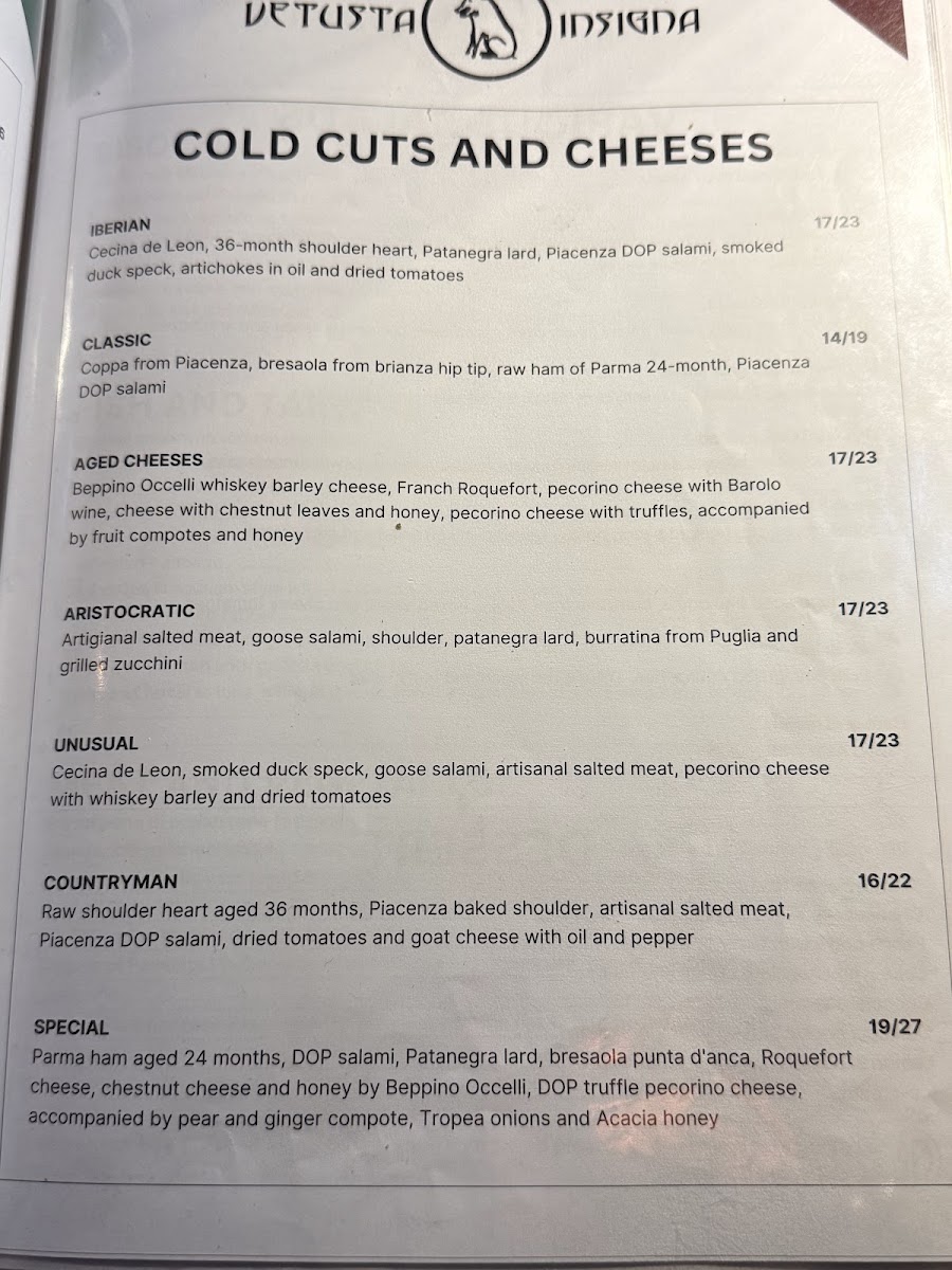 Menu Vetusta Insigna-9