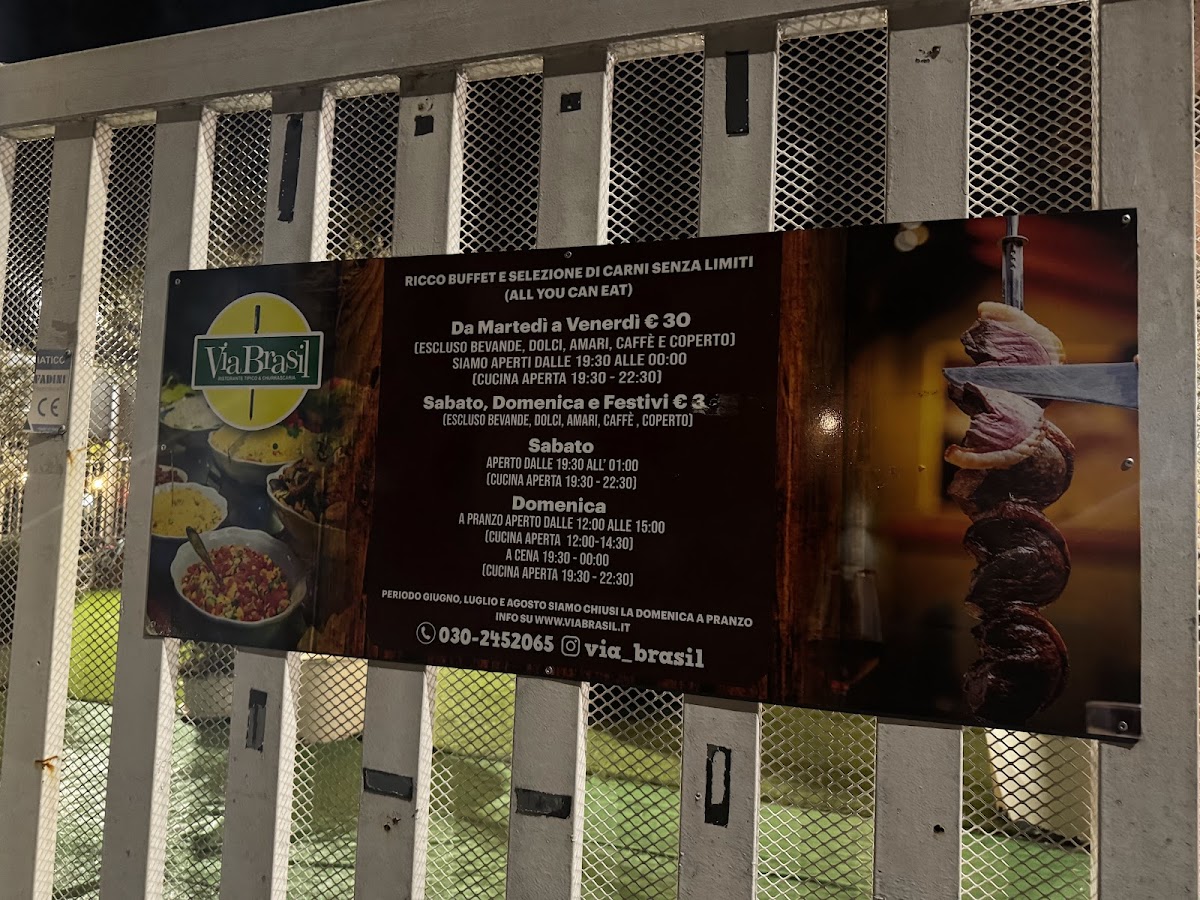 Menu Via Brasil Ristorante-5