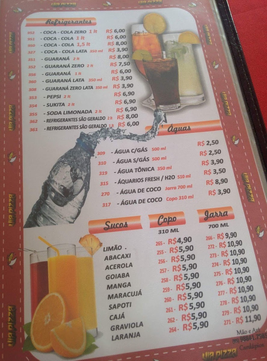 Menu Via Pizza Restaurante E Pizzaria-3