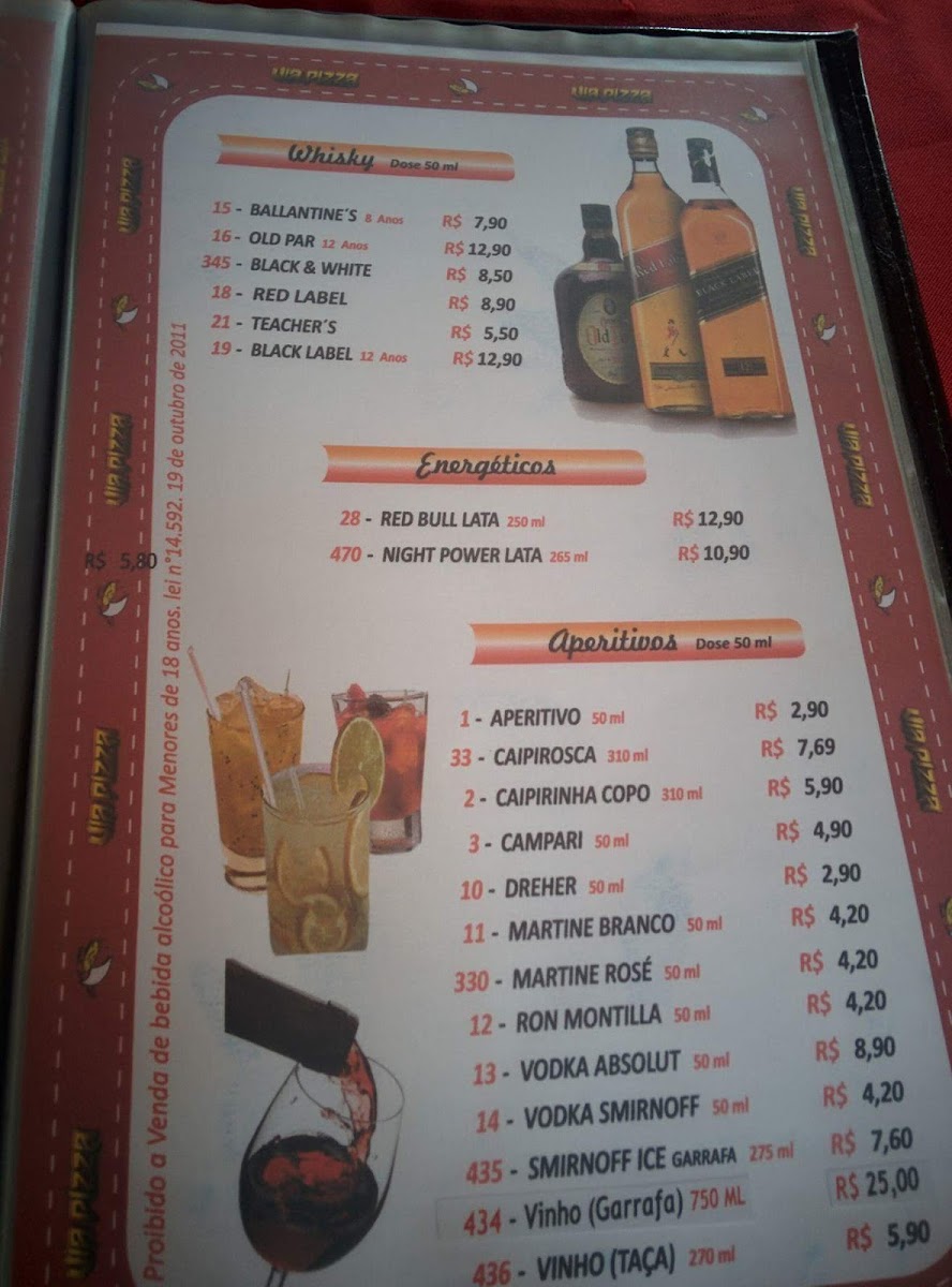 Menu Via Pizza Restaurante E Pizzaria-8