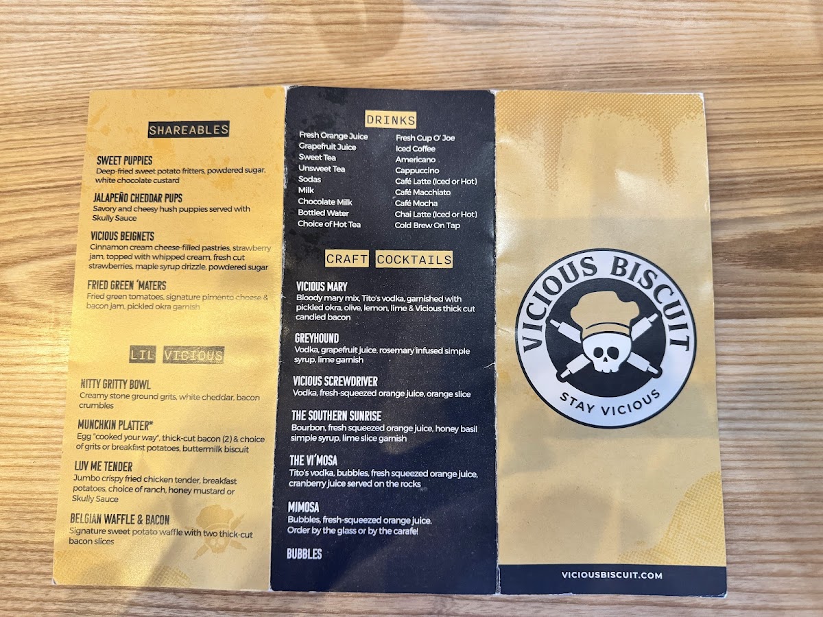 Menu Vicious Biscuit-3