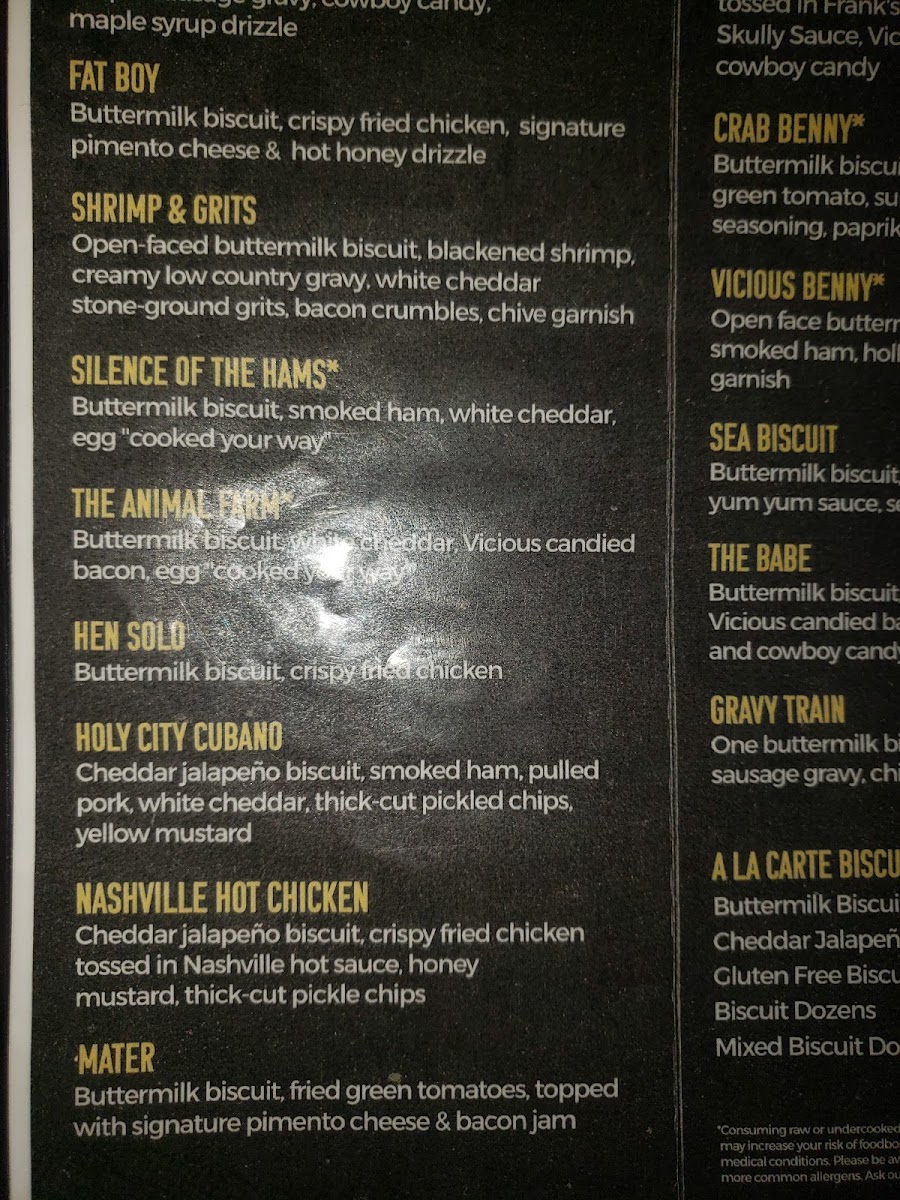 Menu Vicious Biscuit-8
