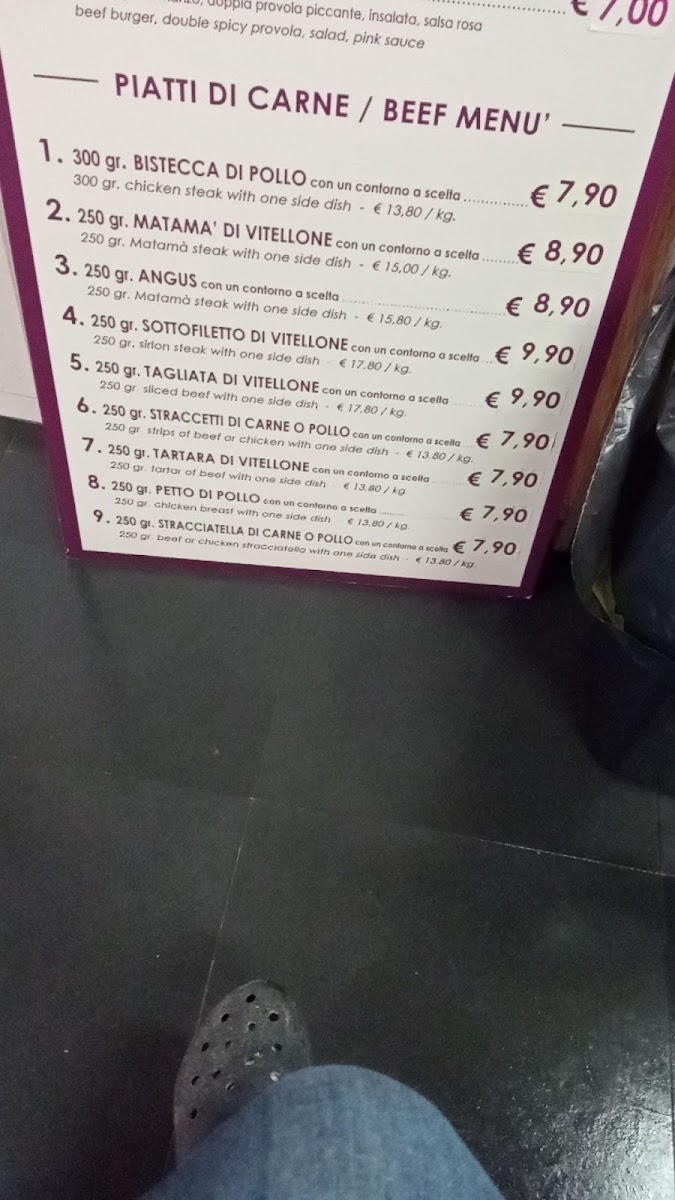Menu Vico, Polleria Macelleria, Fast Food-5