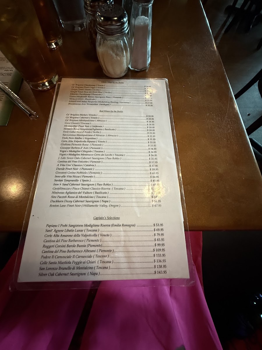 Menu Vic's Italian Restaurant & Pizzeria-2