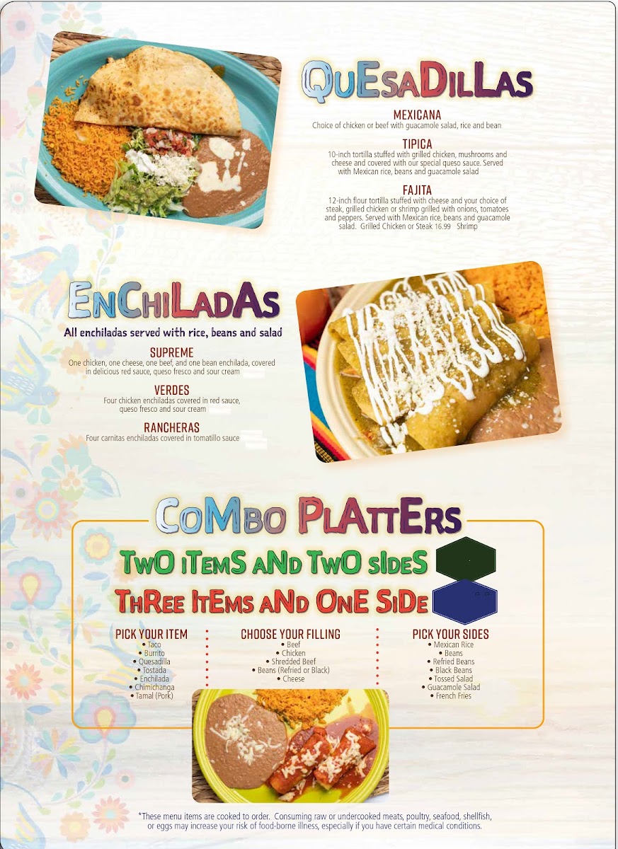 Menu Vida Mexican Restaurant-3