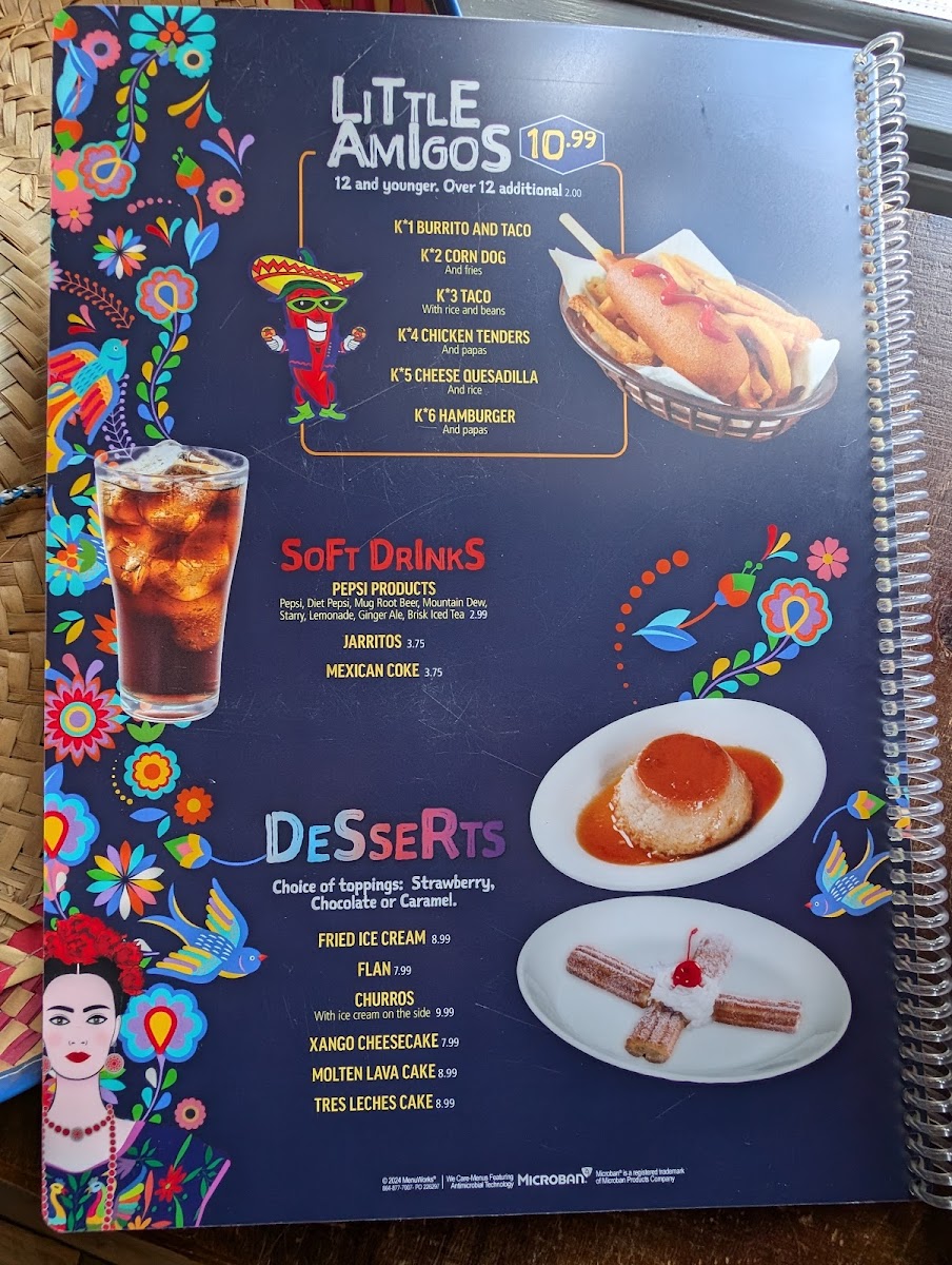Menu Vida Mexican Restaurant-4