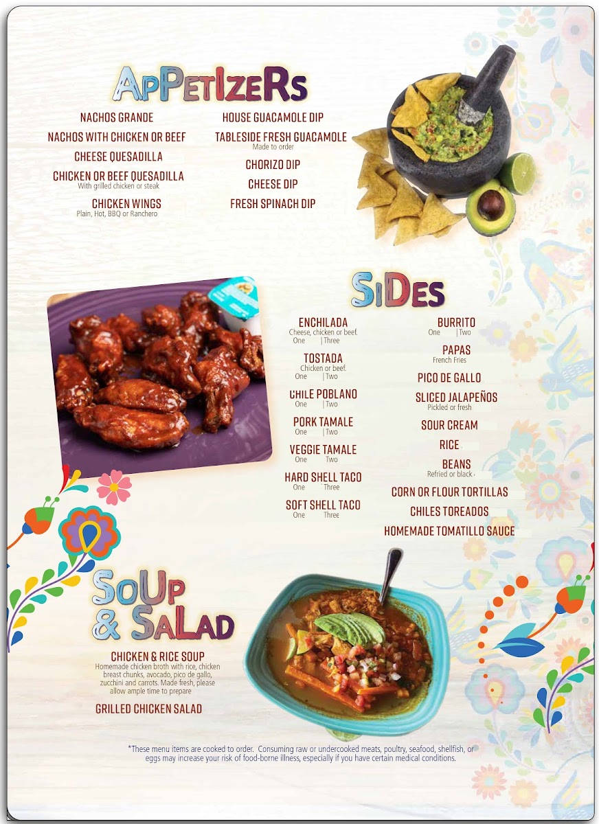 Menu Vida Mexican Restaurant-6