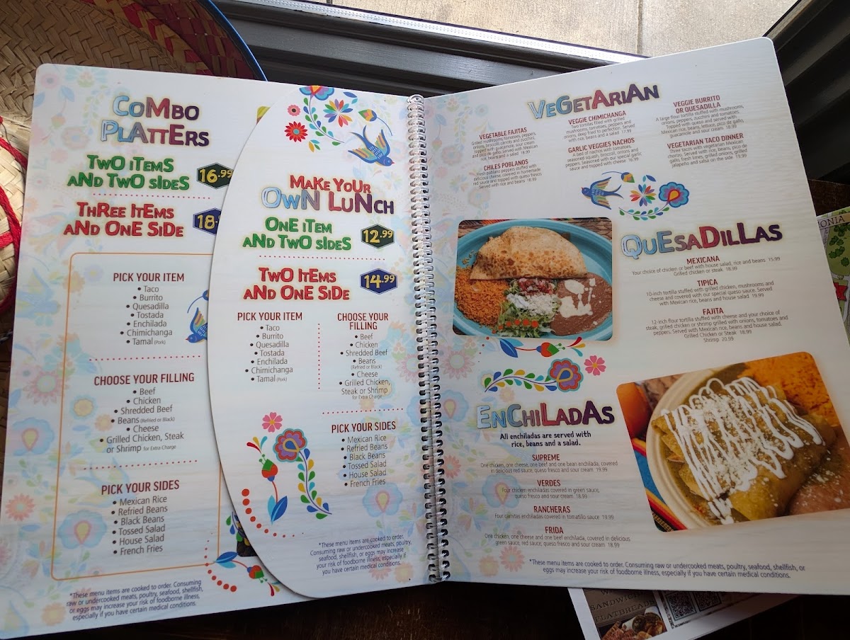 Menu Vida Mexican Restaurant-7