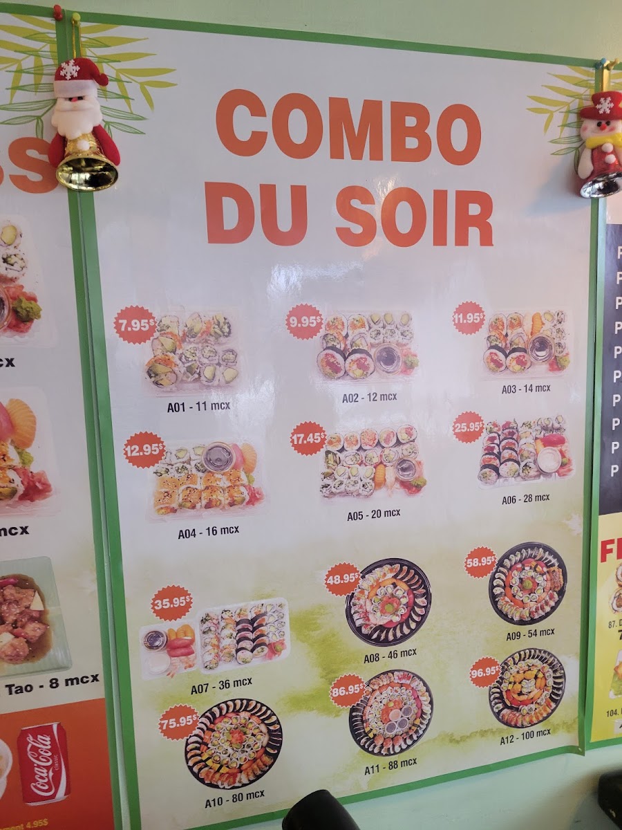 Menu Vida Sushi (Fleury/bruxelle)-4