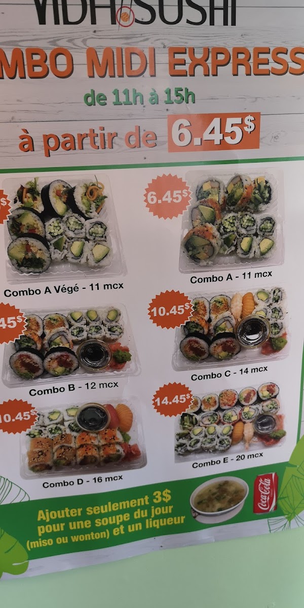 Menu Vida Sushi (Fleury/bruxelle)-5