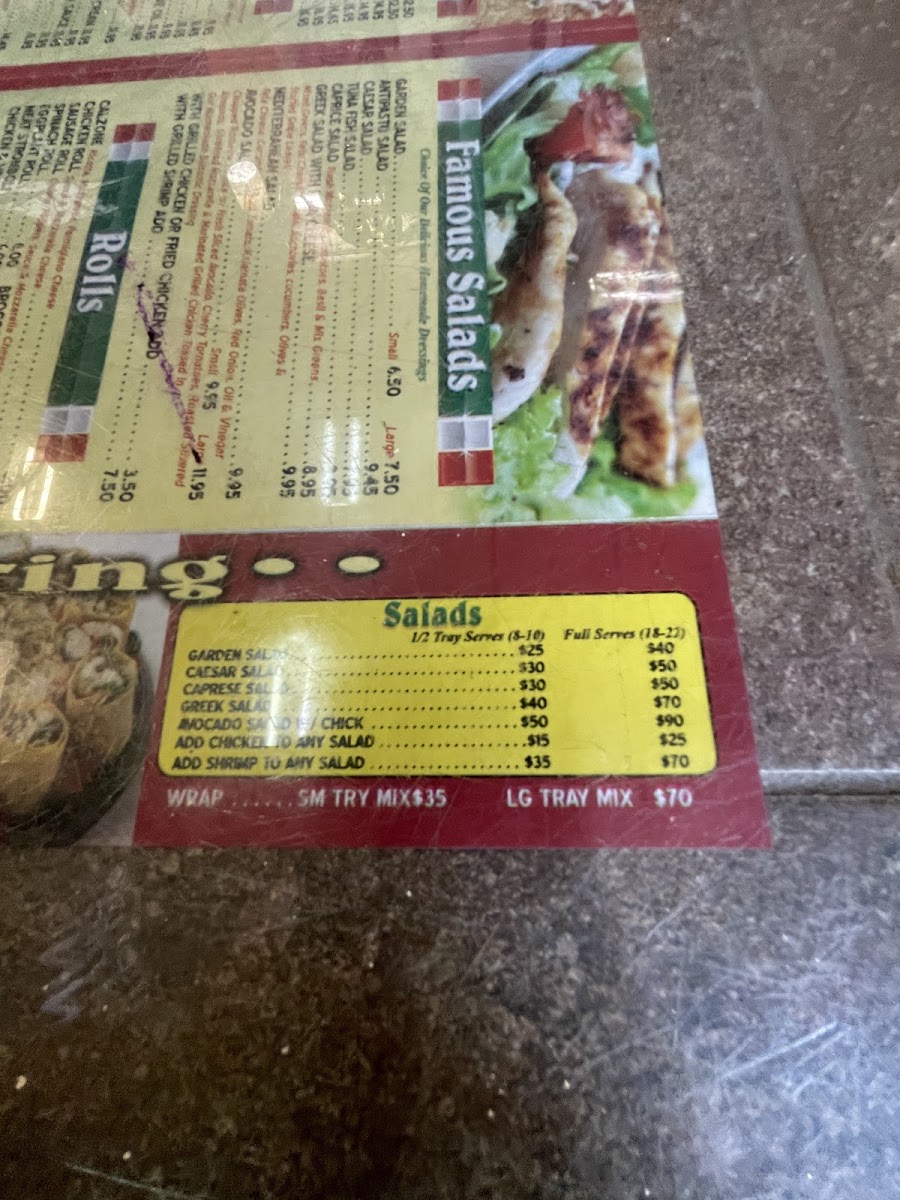 Menu Vidali’S Pizza-2