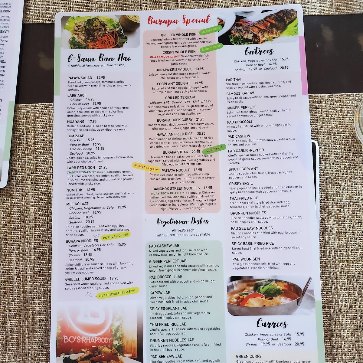 Menu Vienna Thai And Bar-10