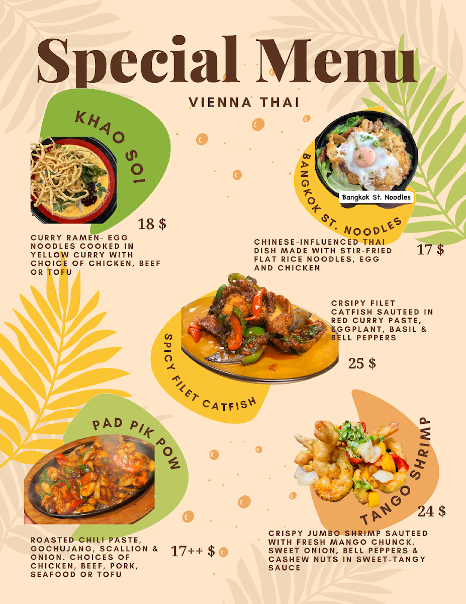 Menu Vienna Thai And Bar-2