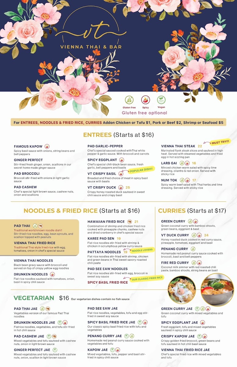 Menu Vienna Thai And Bar-4