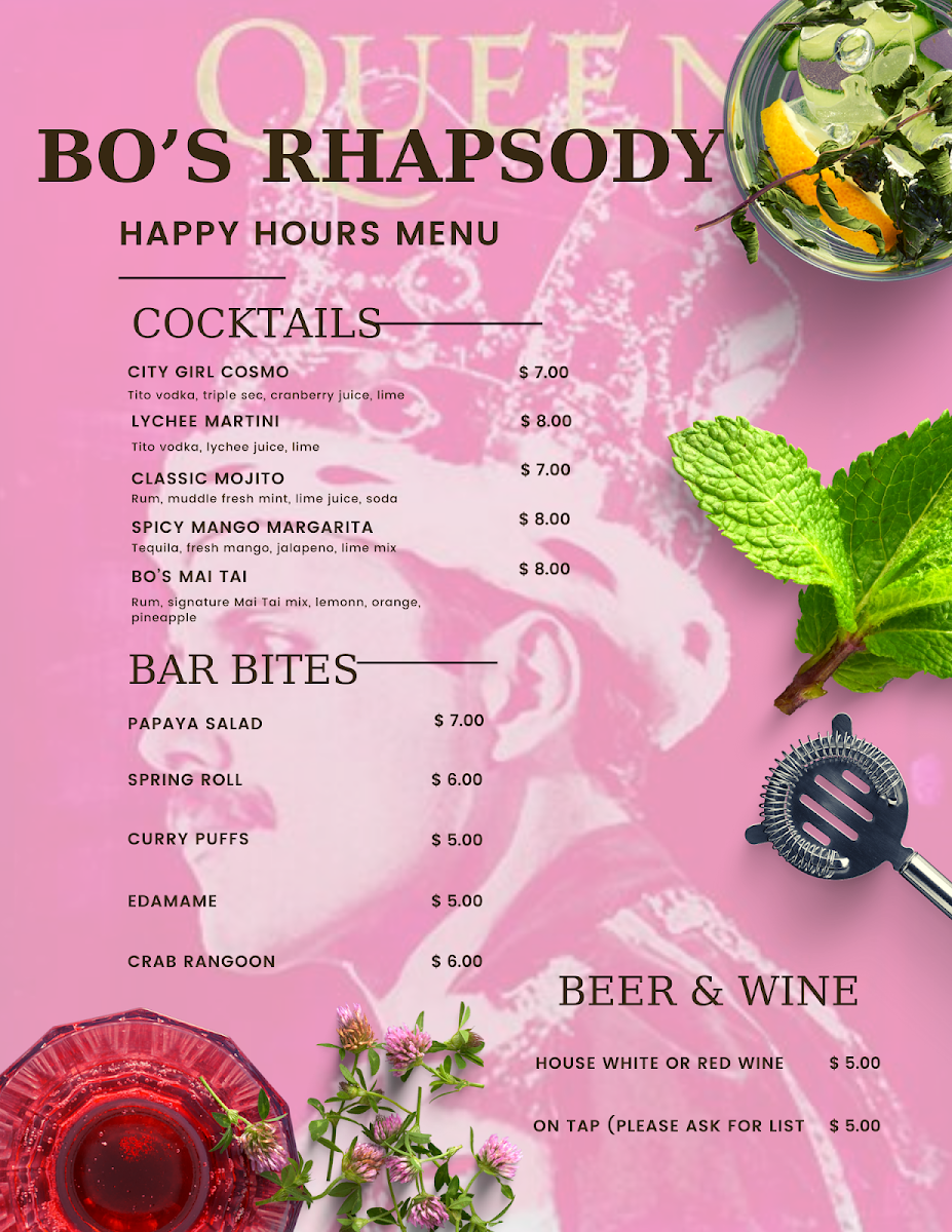Menu Vienna Thai And Bar-5