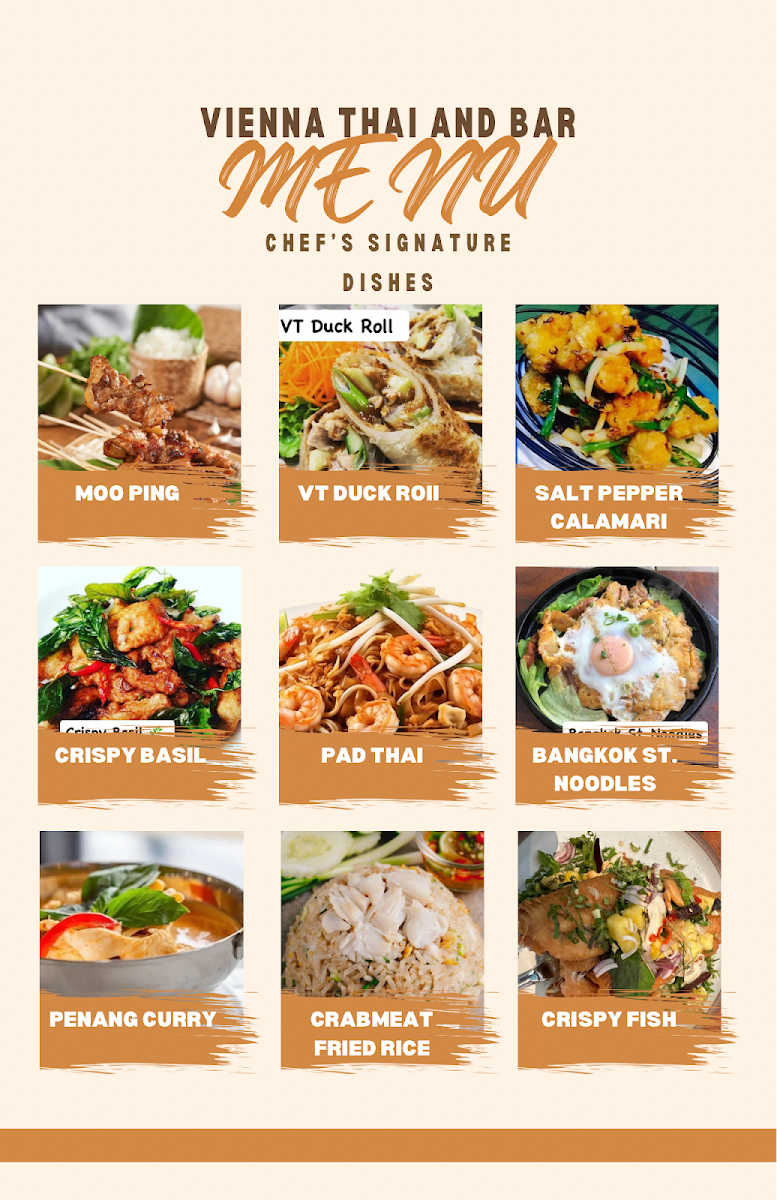 Menu Vienna Thai And Bar-6