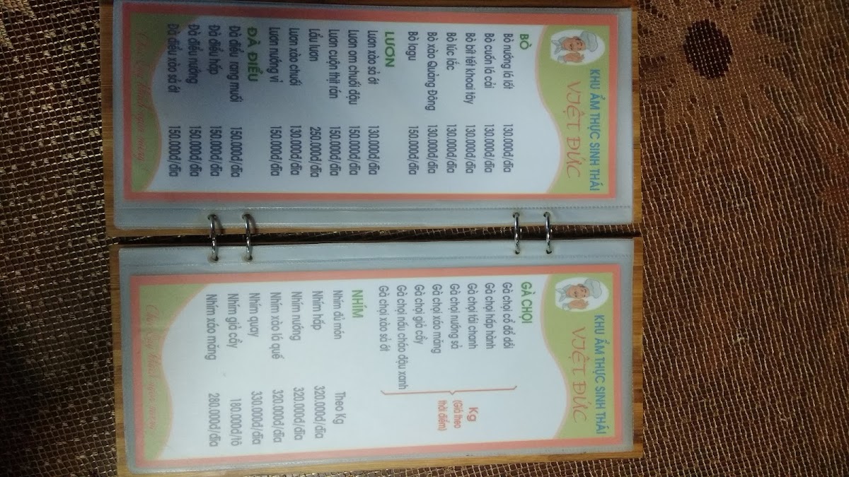 Menu Viet Duc Restaurant-1