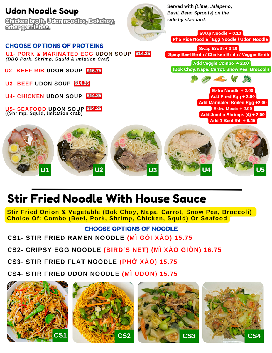 Menu Viet Nam Palace-2