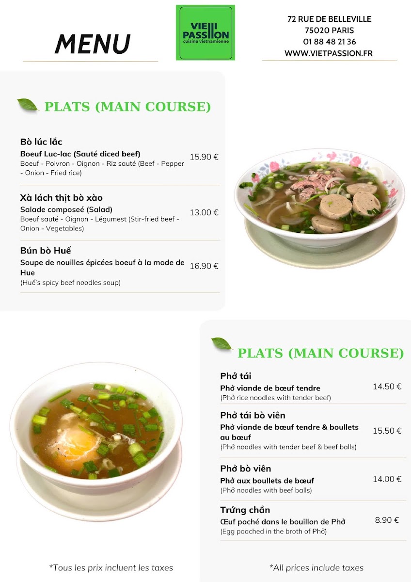 Menu Viet Passion-2