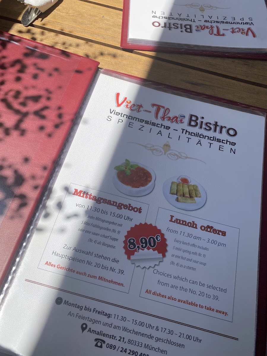 Menu Viet-Thai Bistro-1
