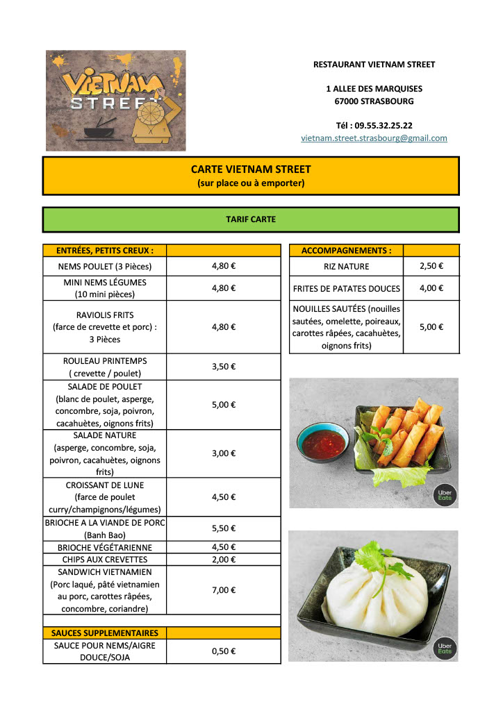 Menu Vietnam Street-3