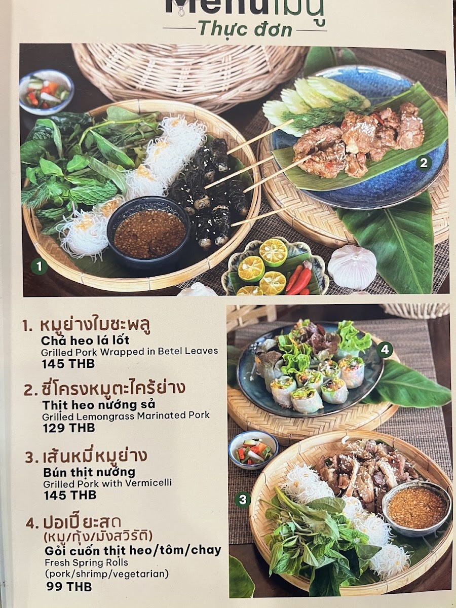 Menu Vietnamese Kitchen Dalat Ayutthaya-5
