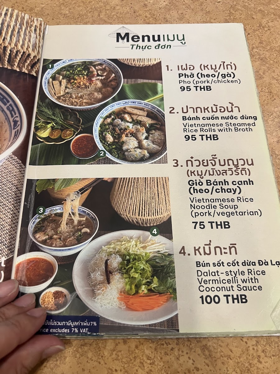 Menu Vietnamese Kitchen Dalat Ayutthaya-6