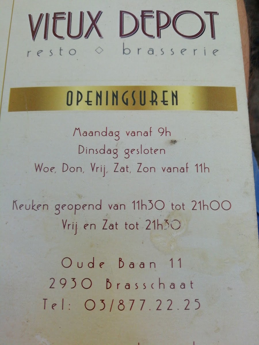 Menu Vieux Depot Restaurant-2