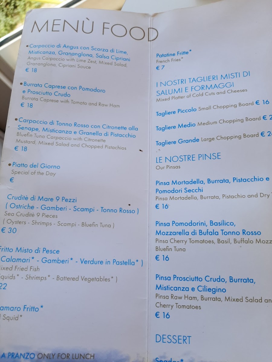 Menu View Sunset Lounge Bar-5