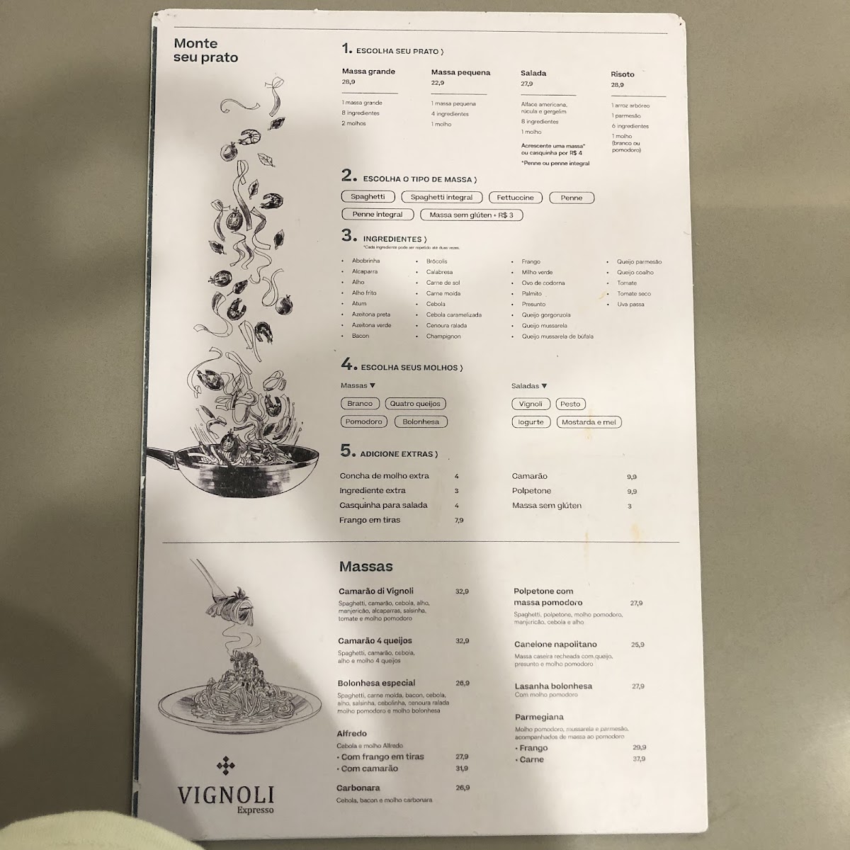 Menu Vignoli Cucina - Shopping Del Paseo-3