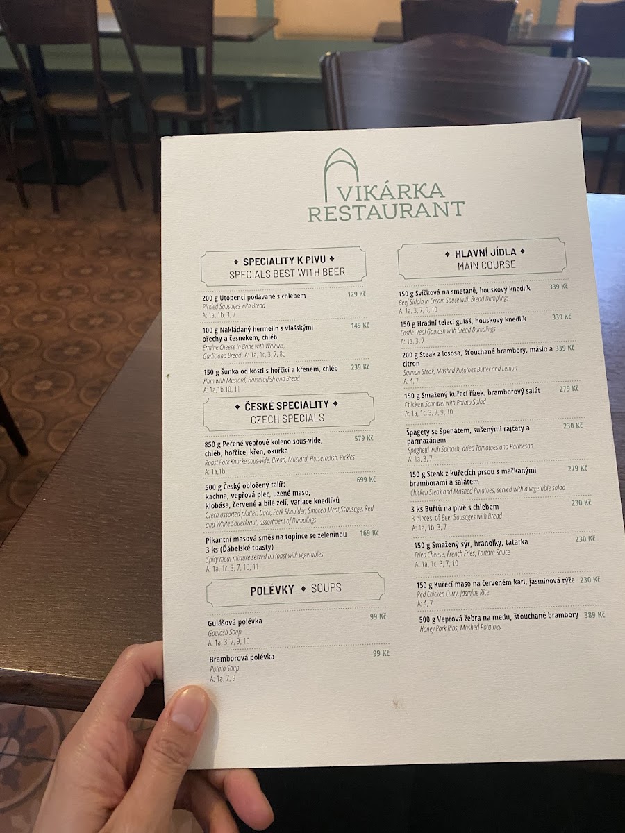 Menu Vikárka Restaurant-10