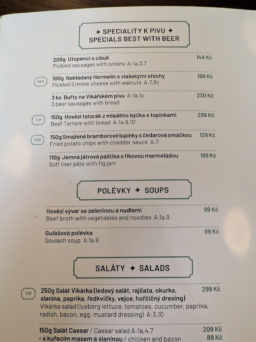 Menu Vikárka Restaurant-2