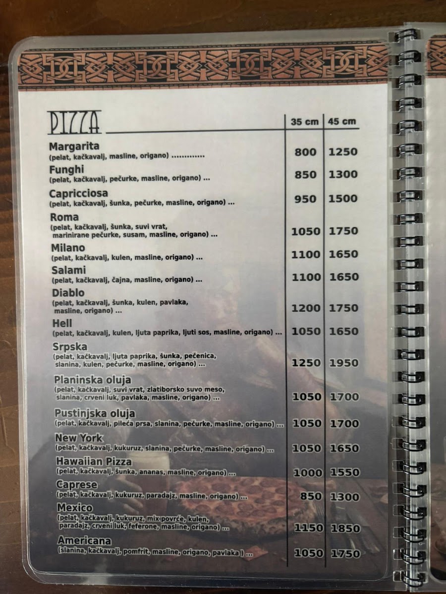 Menu Viking Pizzeria-Caffe-1