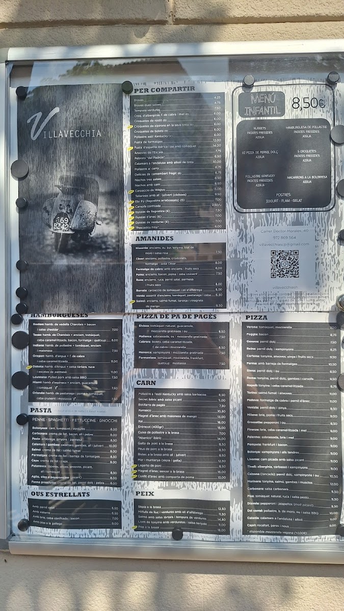 Menu Vilavecchia Restaurant-1