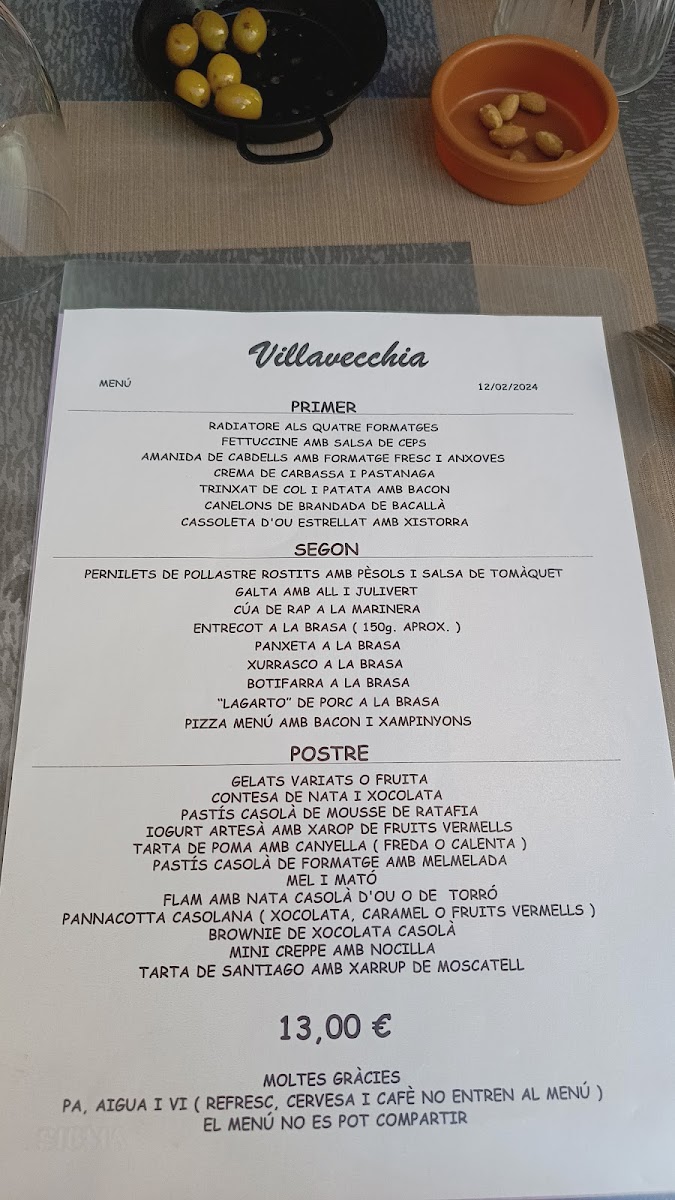 Menu Vilavecchia Restaurant-3