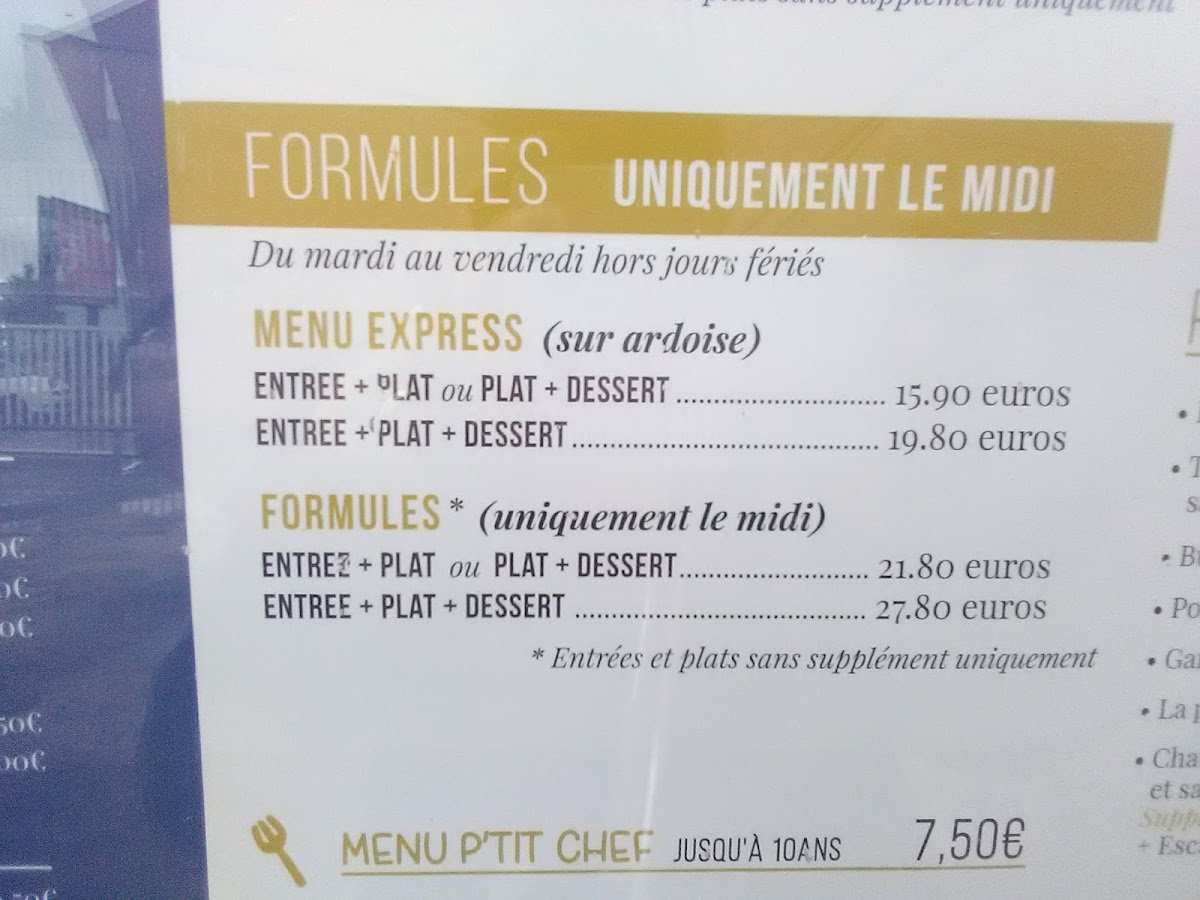 Menu Villa 128-7