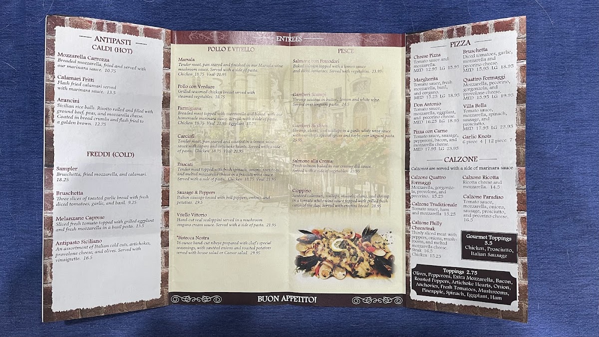 Menu Villa Bella-4