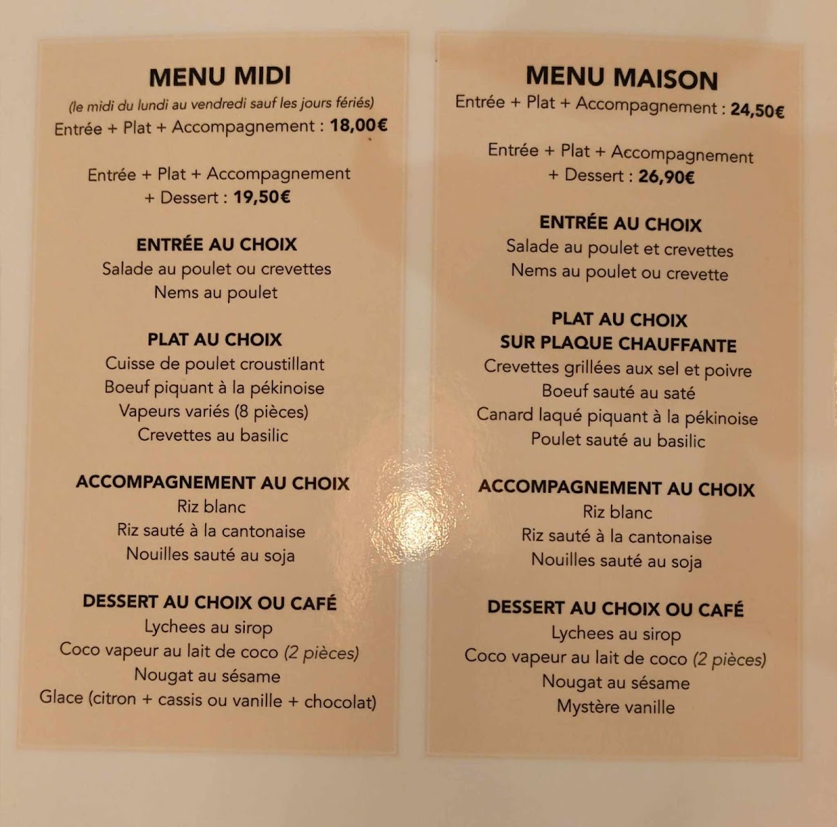 Menu Villa De Chine-4