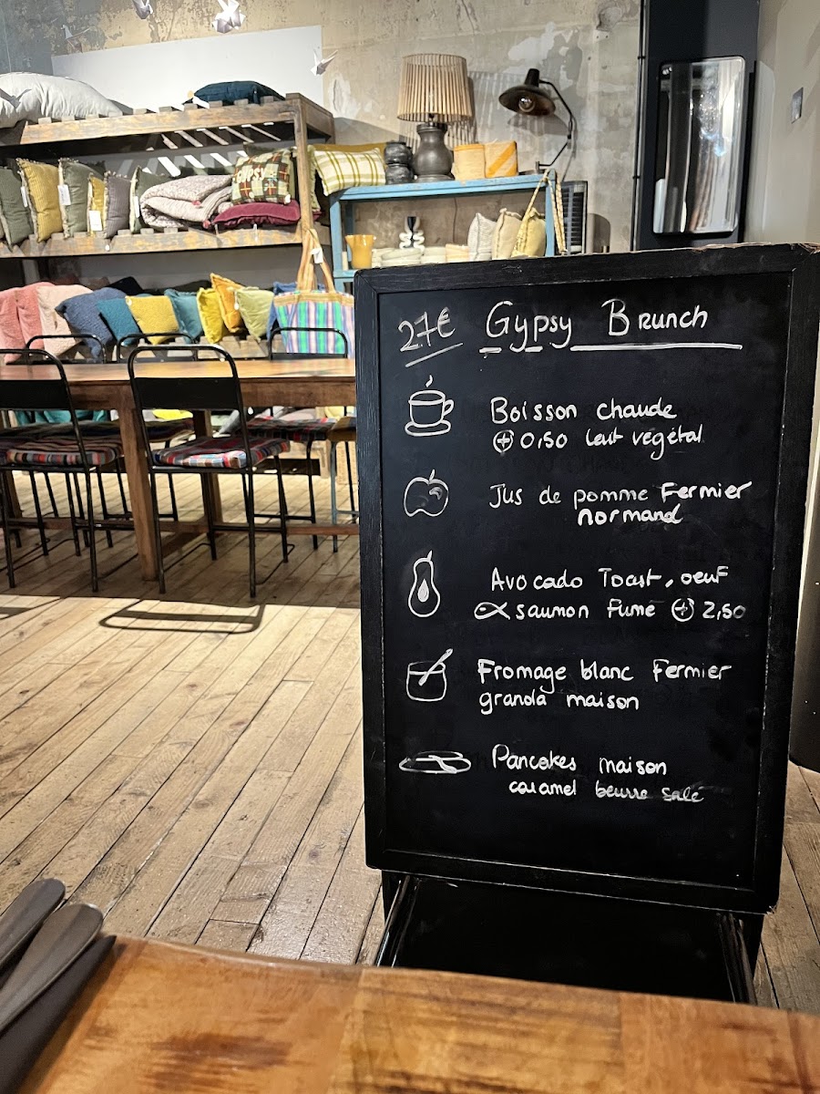 Menu Villa Gypsy Paris-1