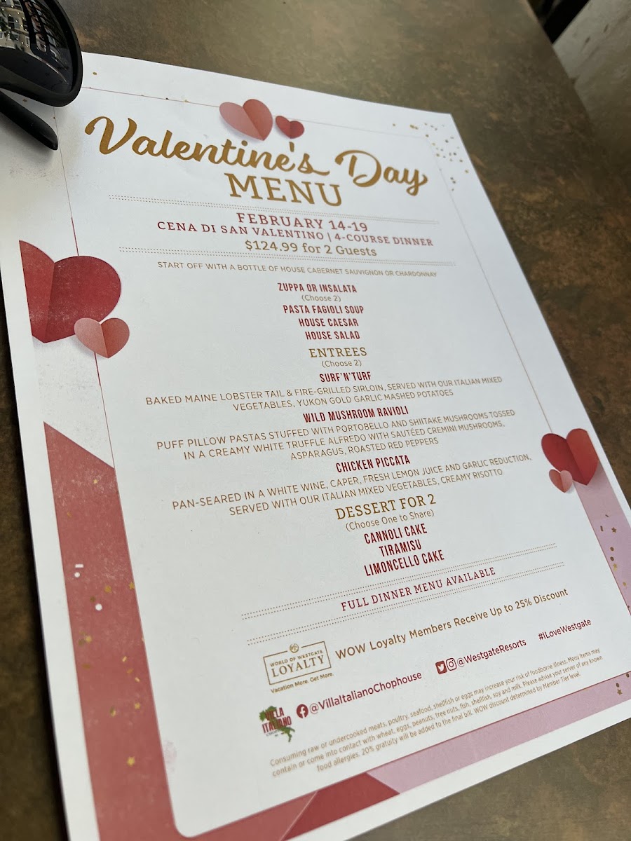 Menu Villa Italiano Chophouse-9