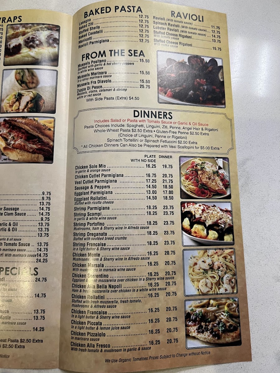 Menu Villa Monte Pizzeria South-3